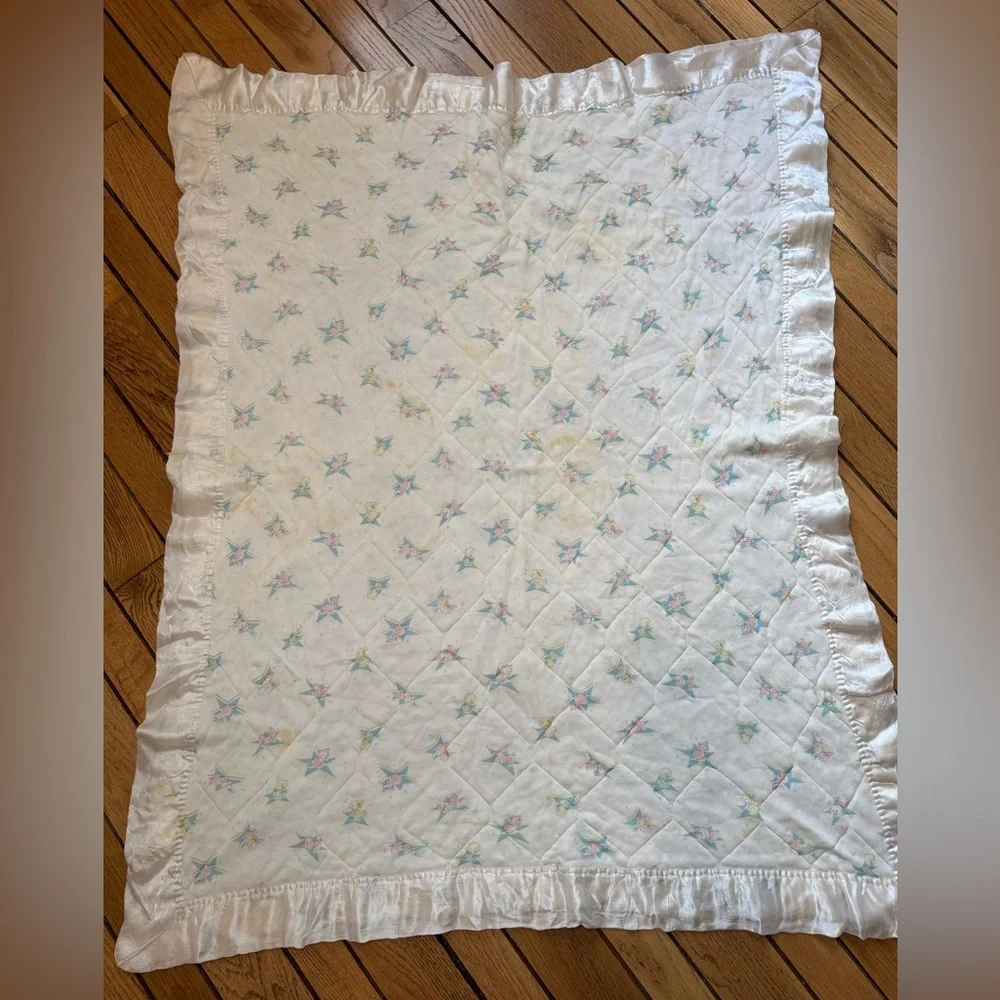 1960s Quilted Baby Blanket